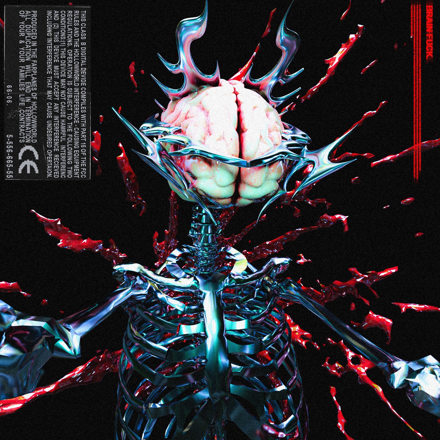 BRAINFUCK - Artwork [3 images + txt edit included]