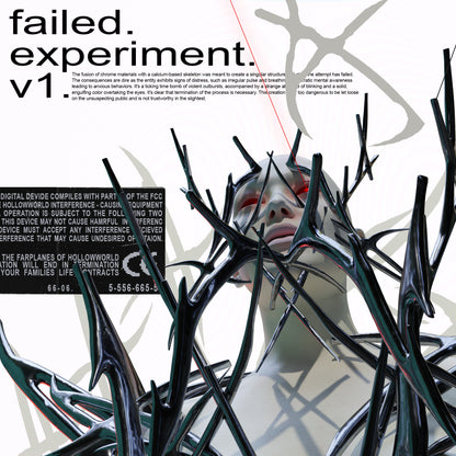 failed experiment. - Artwork [3 images + txt edit included]