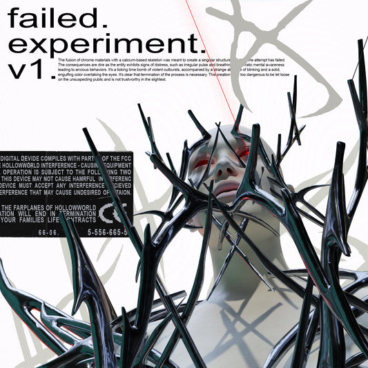 failed experiment. - Artwork [3 images + txt edit included]