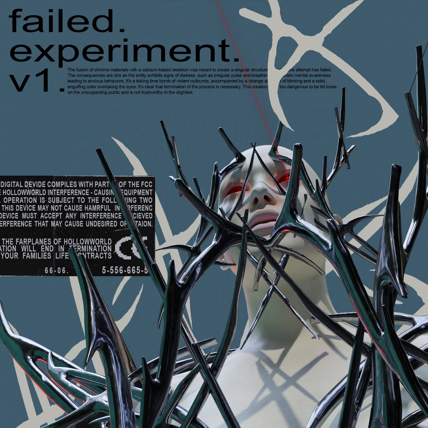 failed experiment. - Artwork [3 images + txt edit included]