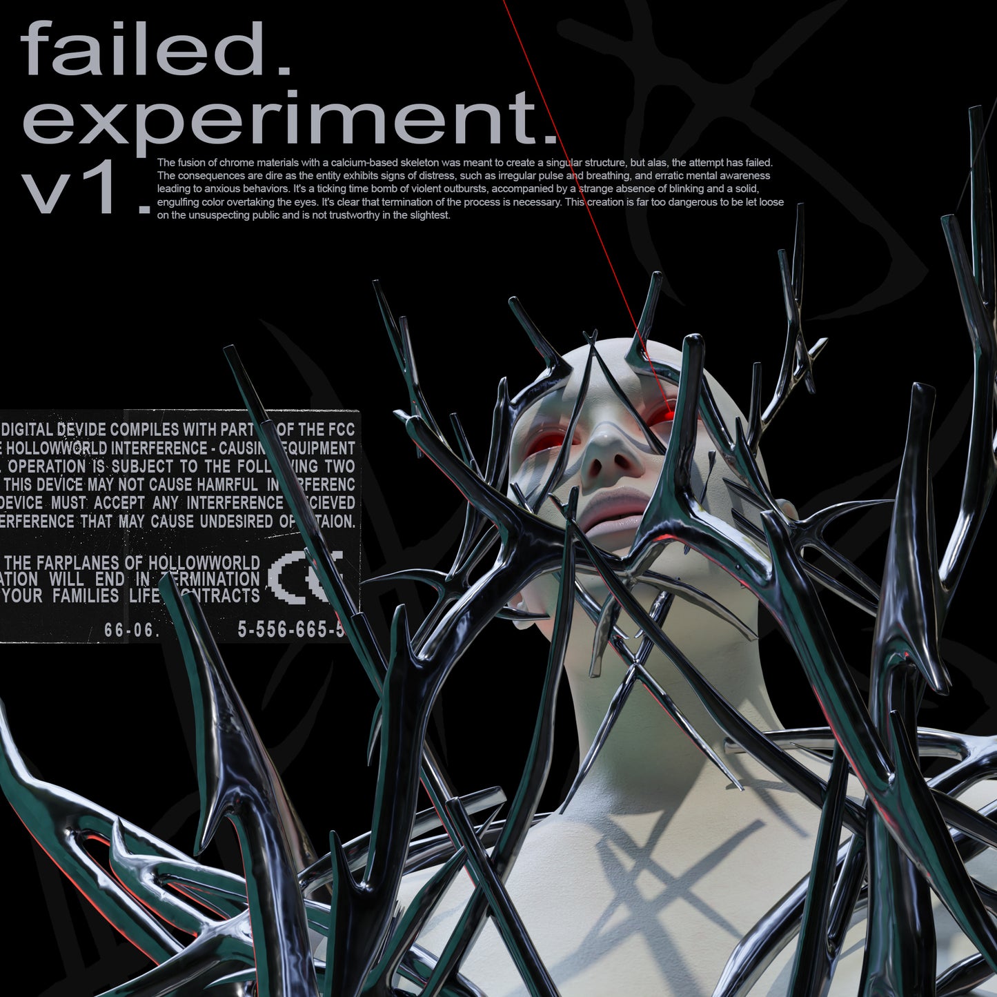 failed experiment. - Artwork [3 images + txt edit included]